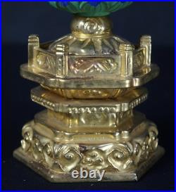 Vintage Japan wood sculpture Butsuzo shrine 1980 hand craft