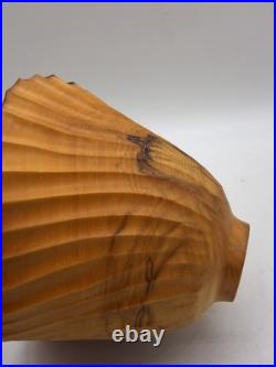 Vintage Jeff Arndt Alaska Cottonwood Burl Bowl Signed 1995 Sculptural Live Edge