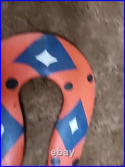 Vintage Jim Jimbo DAVILA wood Snake Carving Folk Art Vintage Jim Jimbo DAVILA wood Snake Carving Folk Art