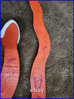 Vintage Jim Jimbo DAVILA wood Snake Carving Folk Art Vintage Jim Jimbo DAVILA wood Snake Carving Folk Art