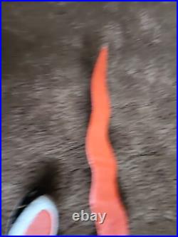 Vintage Jim Jimbo DAVILA wood Snake Carving Folk Art