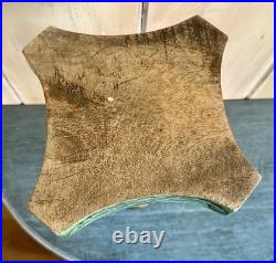 Vintage John Richard's Carved Wood Marble Style Sculpture 21x7.5