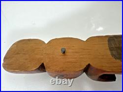 Vintage Kwakiutl First Nations Hand Carved Wood Totem Pole Sculpture Canada 13