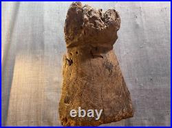 Vintage Large Wooden Sculpture Architectural Salvage Historic 1 of a Kind