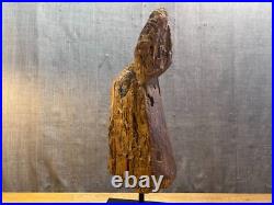 Vintage Large Wooden Sculpture Architectural Salvage Historic 1 of a Kind