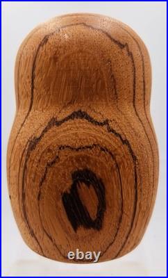 Vintage Laurids Lonborg Holzfigur Wood Sculpture Owl Danish Design Denmark