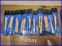 Vintage Lot KST Solingen Germany Wood Carving Set of 15 Chisel knives In Package