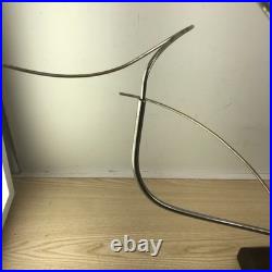 Vintage MCM Kinetic Wire Wood Sculpture 1960's Era Style No Artist Name Found