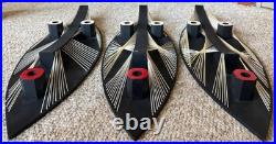 Vintage MCM Tiki / Tribal Sculptural Heads Wood String Art Mid Century 1960s