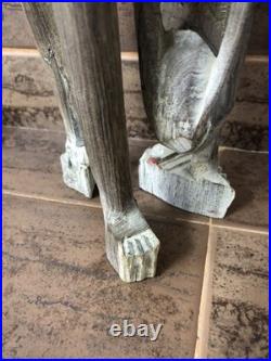 Vintage Makonde Ujamaa Family Tree Ebony Wood Sculpture African Art