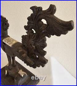 Vintage Maranao Sarimanok Bone & Wood Sculpture