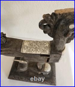 Vintage Maranao Sarimanok Bone & Wood Sculpture