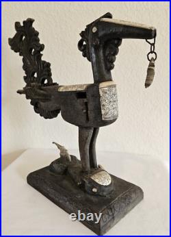 Vintage Maranao Sarimanok Bone & Wood Sculpture