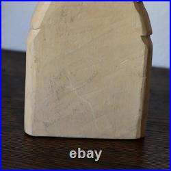 Vintage Mexican Oaxaca Aztec Wood Sculpture Signed Arturo Mendez