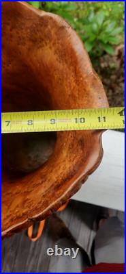 Vintage Mid Century Cypress Knee Wood Twisted Abstract Sculpture Art VASE