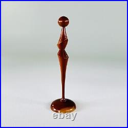 Vintage Mid-Century Modern Teak Woodturned Sculpture of a Figure