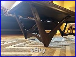 Vintage Midcentury Sculptured Coffee Table / Bench Boomerang Coffee table