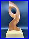 Vintage Modern Abstract Wood Sculpture by Turner, 15 1/4 tall