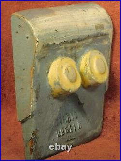 Vintage Modern Industrial Mold Found Object Sculpture Robot with Angst Abstract