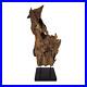 Vintage Natural Driftwood Sculpture on Marble Base Sculpture Art Beach Art