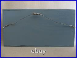Vintage Nautical Folk Art Sculpture, Assemblage Diorama Shadow Box, Beach House