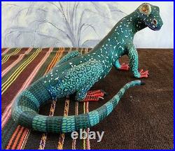 Vintage Oaxaca Alebrije Wood Carving Eleazar Morales