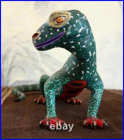 Vintage Oaxaca Alebrije Wood Carving Eleazar Morales
