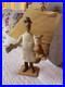 Vintage Obstetrician Wood Sculpture