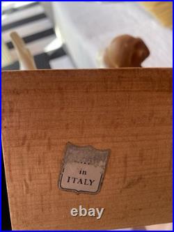 Vintage Obstetrician Wood Sculpture