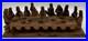 Vintage Olive Wood Sculpture The Last Supper Handmade In The Holy Land