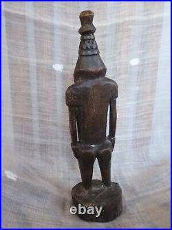 Vintage Papua, New Guinea Wood Carved Figure Sculpture