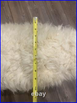 Vintage Primitive Solid Wood Sheep Foot Stool Sculpture