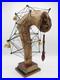 Vintage Rare Handmade Esoteric Divination Statue With Question and Answer Pendul
