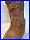 Vintage Rare Hawaiian Goddess Wood Carving 10 Tall