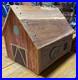 Vintage Reclaimed Barnwood Barn Sculpture Carolyn Linton Green Meadow Folk Art