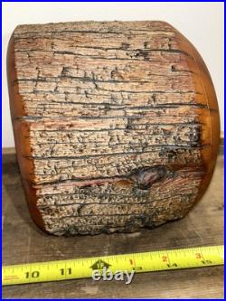 Vintage SPANCRAFT Hand Carved Wooden Trinket Dual Drawer Jewelry Box