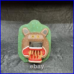 Vintage Signed Craig Carey Folk Art Carved Bear Head Wall Plaque