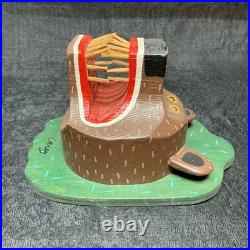 Vintage Signed Craig Carey Folk Art Carved Bear Head Wall Plaque