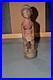 Vintage Spirit Spouse Figure Wood Painted Baule Ivory Coast West Africa