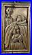 Vintage Spiritual Wood Sculpture Hand Carved Icon Decorative Collectible Art