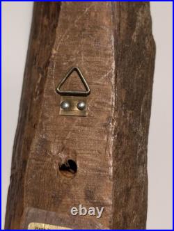 Vintage Swiss Hans Huggler-Wyss Hand Carved Driftwood Wood Spirit Sculpture 20