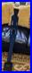 Vintage Tall Hand Carved Wood Folk Art Sculpture African Style Figure Blue 39