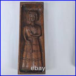 Vintage Verboan Hand Carved Wood set of 5 Sculpture Figures Made in Spain 12