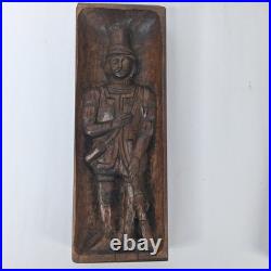 Vintage Verboan Hand Carved Wood set of 5 Sculpture Figures Made in Spain 12