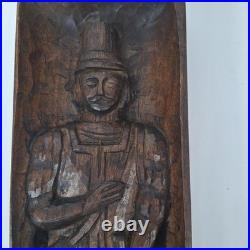 Vintage Verboan Hand Carved Wood set of 5 Sculpture Figures Made in Spain 12