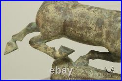 Vintage Vertigris Bronze Sculpture of'Gansu Flying Horse