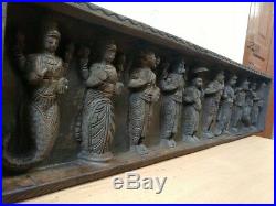 Vintage Wall Panel Vishnu 10 Avatar Dashavatar Statue Sculpture Home Decor Rare