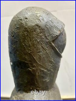 Vintage Wood And Wax Sculpture Cyclops Dadaist Surrealist Science Fiction Movies