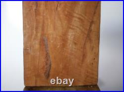 Vintage Wood Carved Wall Plaque Folk Art Rustic village scene 22x13 Large RARE