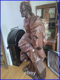 Vintage Wood Carving From The Charles R. Green Collection of Spring Point Museum